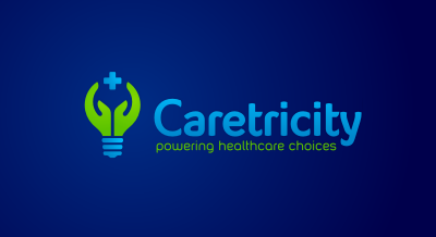 Caretricity : Healtcare services logo design