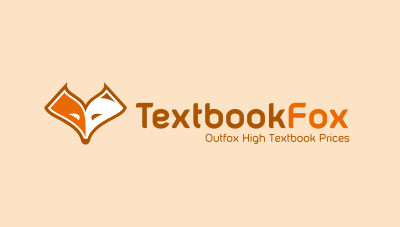 Textbok Fox : Textbook Price Comparison Engine logo design